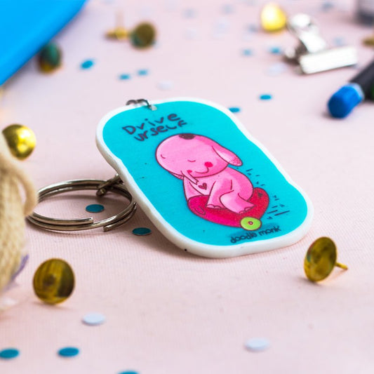 Drive Yourself - Keychain