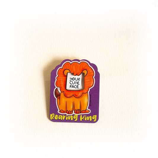 Roaring King - Frame Fridge Magnets