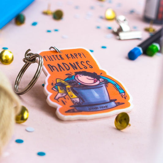 Filter Coffee Madness - Key Chain