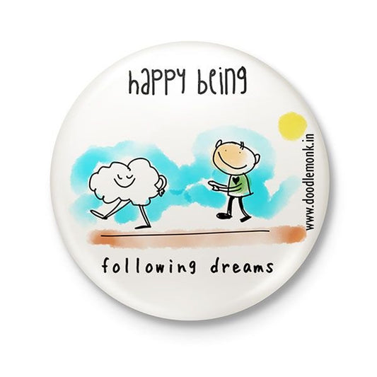 Following dreams - Badge