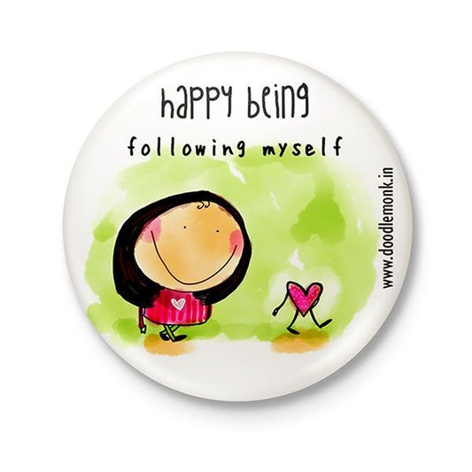Following myself - Badge