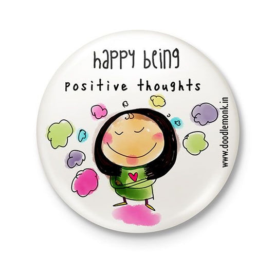 Positive thoughts - Badge