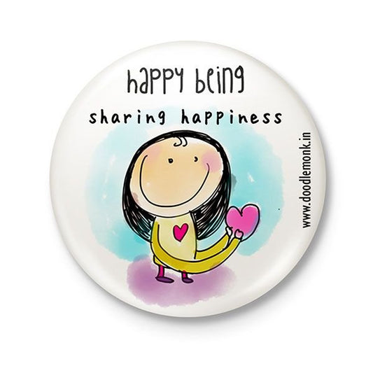 Sharing happiness - Badge
