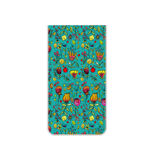 Floral Magnetic Bookmarks – Cute Doodle Page Markers