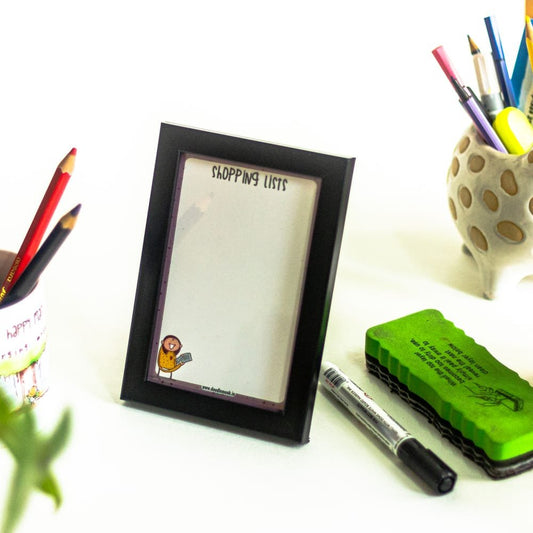 Shopping List -Tabletop 6"X4" Reusable Planner