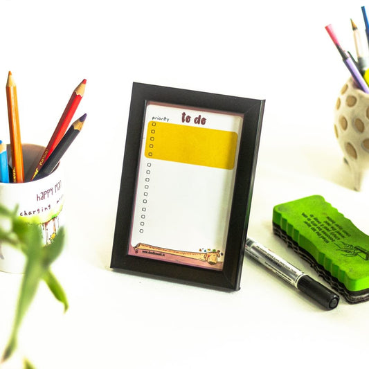 To Do - Tabletop 6"X4" Reusable Planner