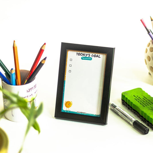 Today's Goal Tabletop 6"X4" Reusable Planner