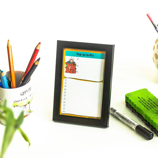 Top Priority - Tabletop 6"X4" Reusable Planner