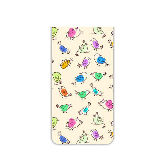 Bird  Magnetic Bookmarks – Cute Doodle Page Markers
