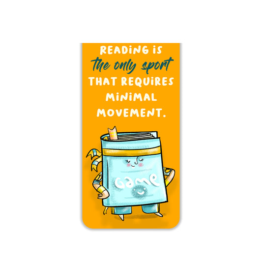 Only Sport Magnetic Bookmarks – Cute Doodle Page Markers